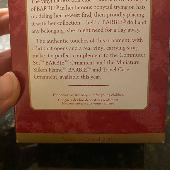Hallmark Keepsake Ornament, Barbie - Picture 4 of 4